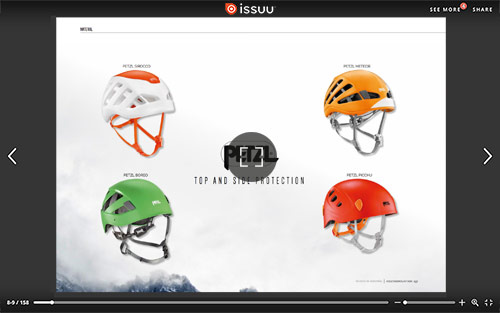 Petzl. Top and side protection 