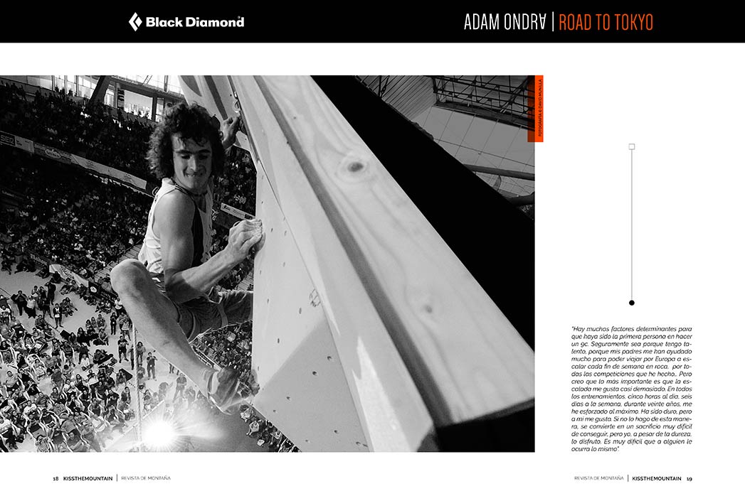 Adam Ondra. Road to Tokyo