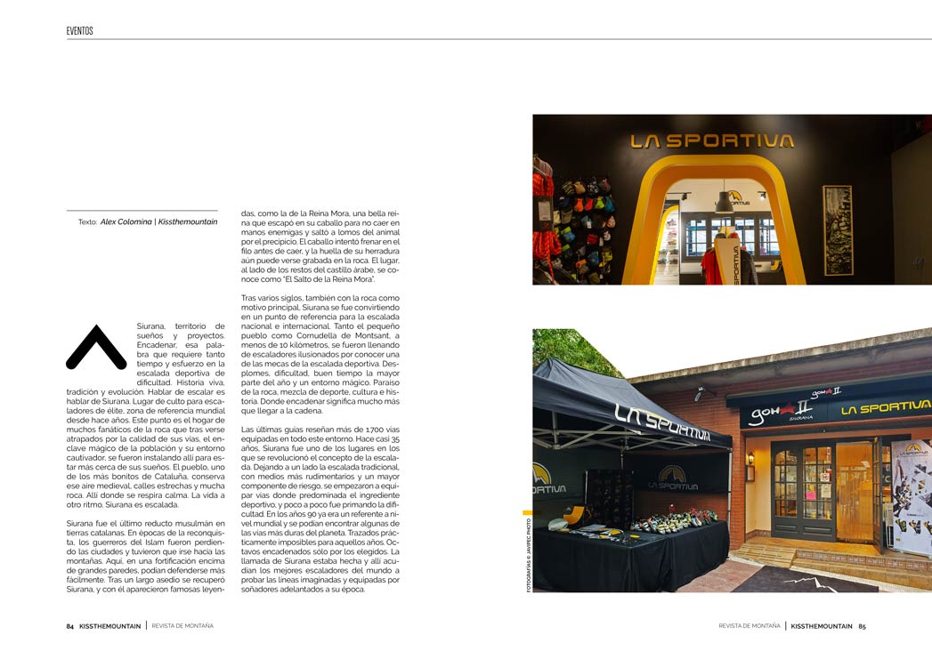 La Sportiva. Siurana Store 1