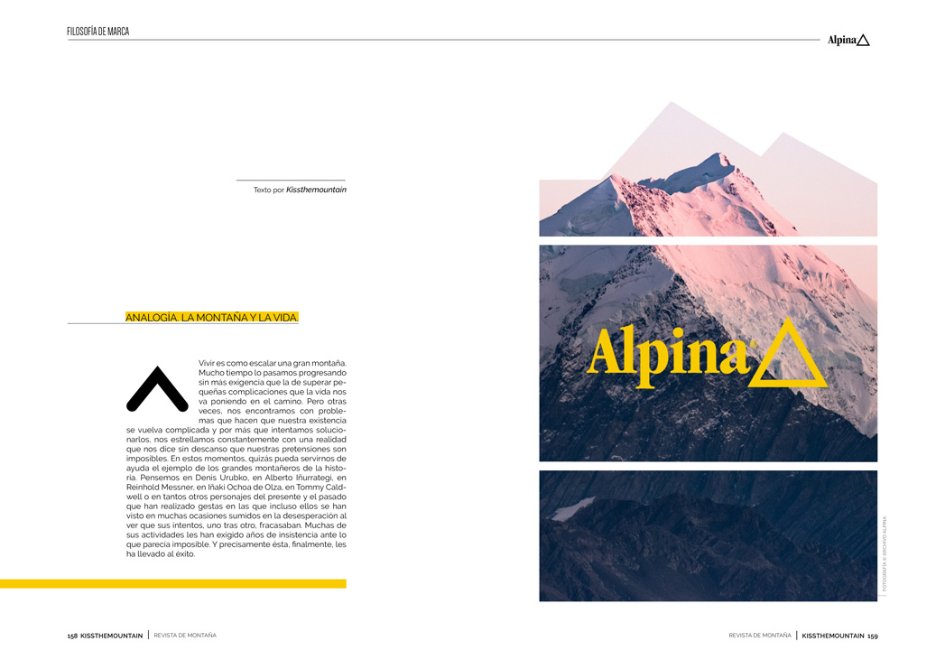 Alpine. Mochilas