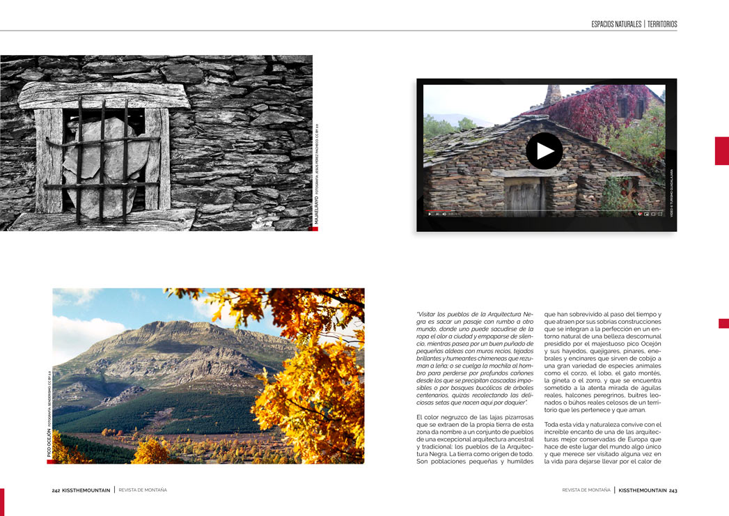 Pico Ocejón y pueblos de Arquitectura Negra